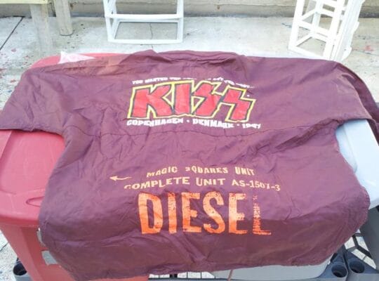 Kiss Band Rain Jacket