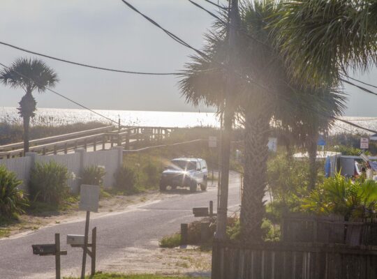 Ocean View Villa ~ Fenced Yard ~ Pet Friendly ~ Steps to the Beach!!!