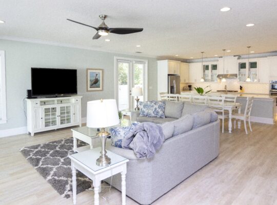 New Home  ~ Heated Pool ~ Professionally Decorated ~ Steps to the Beach!!!