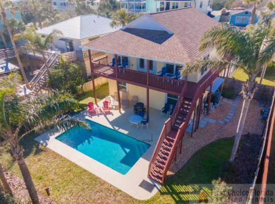 Ocean View Pool Home ~ Heated Pool ~ Steps to the Beach!