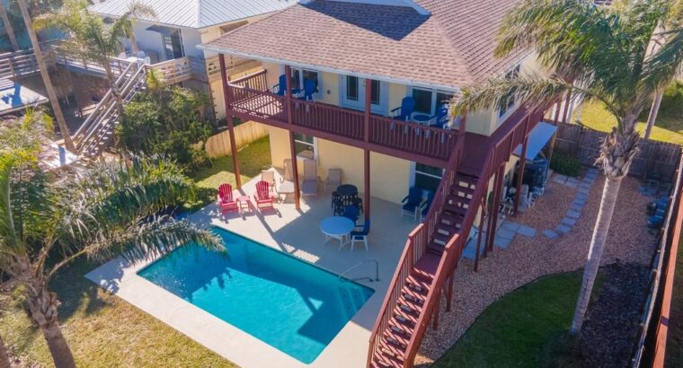 Ocean View Pool Home ~ Heated Pool ~ Steps to the Beach!