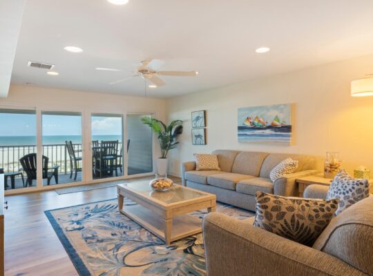 Beautiful St Augustine Beach Oceanfront Condo  ~ CHECK OUT THE VIEWS!