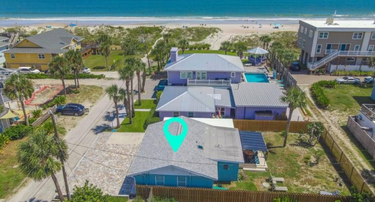 Blue Ocean ~ Pet Friendly ~ One house off the Beach!